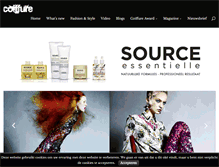 Tablet Screenshot of coiffure.nl